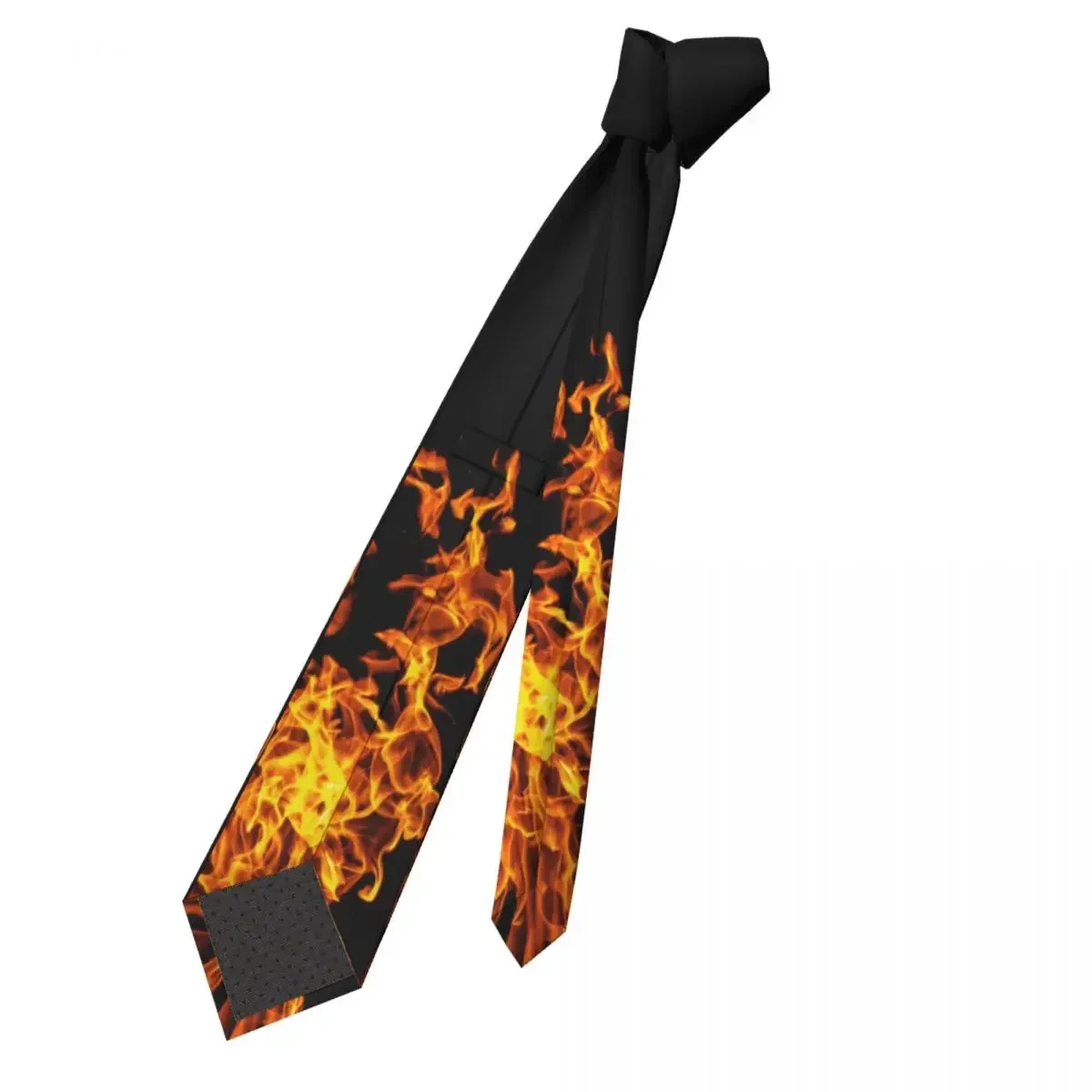 Bright Fire Tie 3D Printed Wedding Neck Ties Adult Classic Casual Necktie Accessories High Quality Pattern Collar Tie