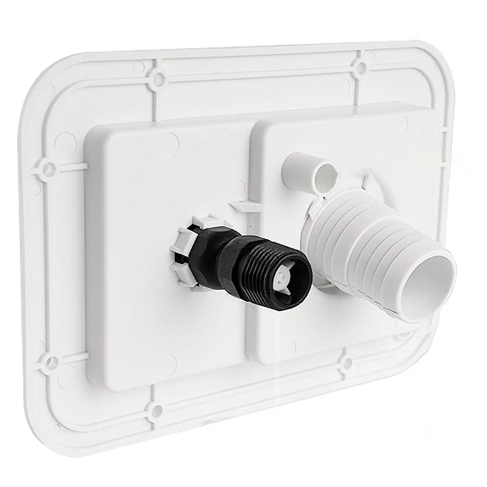 Gravity City Water Inlet Hatch Easy Installation Spare Parts Practical Accessories for Motorhome Water Supply