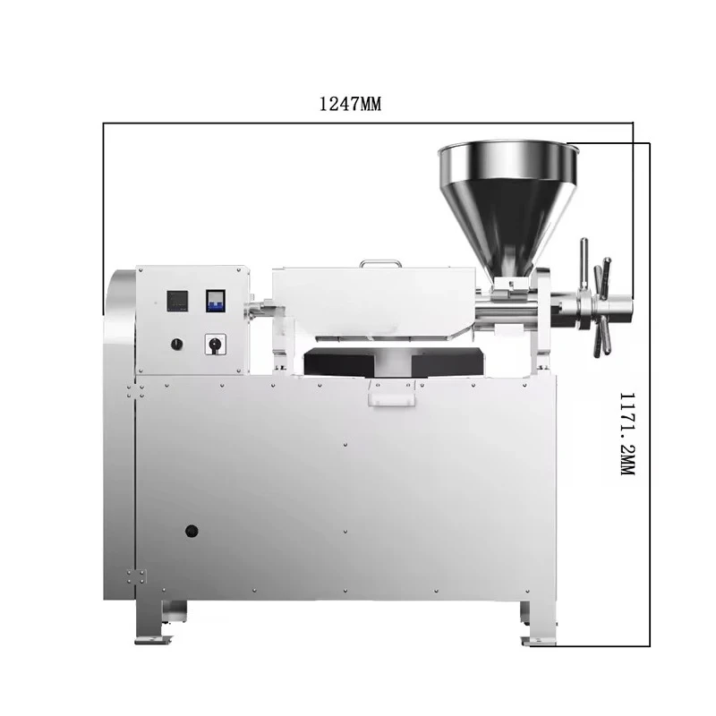 High Efficiency Palm Kernel Oil Extraction, Cactus Seed Sesame Oil Machine With Large Output Oil Press