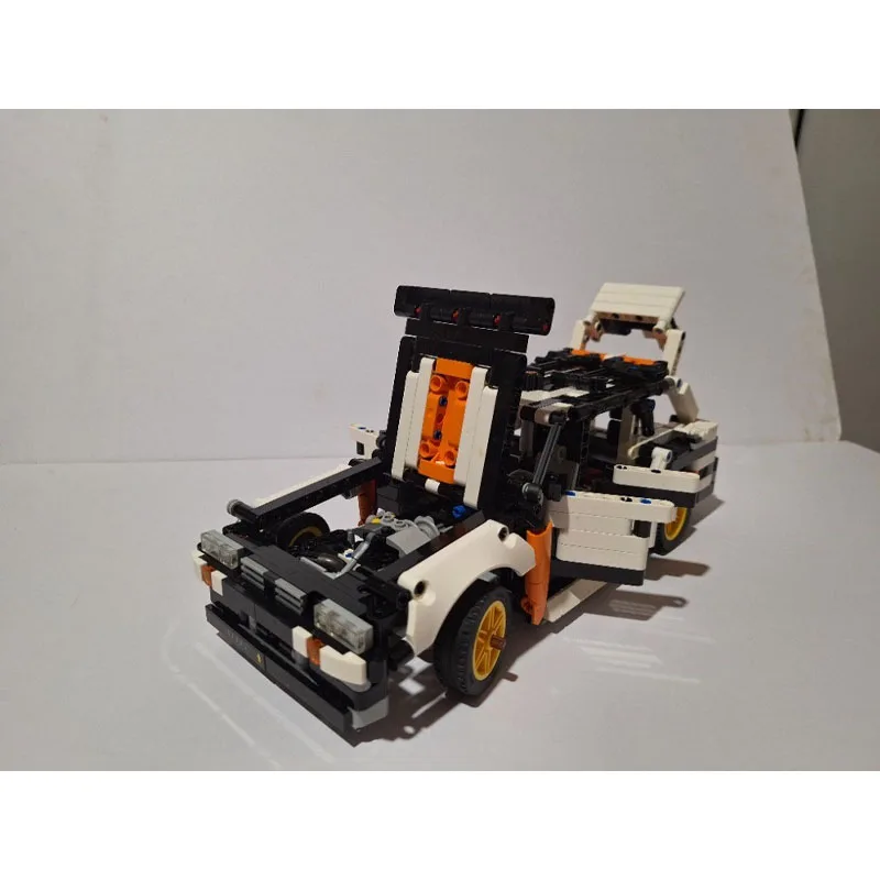 MOC-226854 New 90s Sports Supercar Racing Building Block Model, 1005 Parts, MOC Creative Boys' Children's Birthday Toy Gift