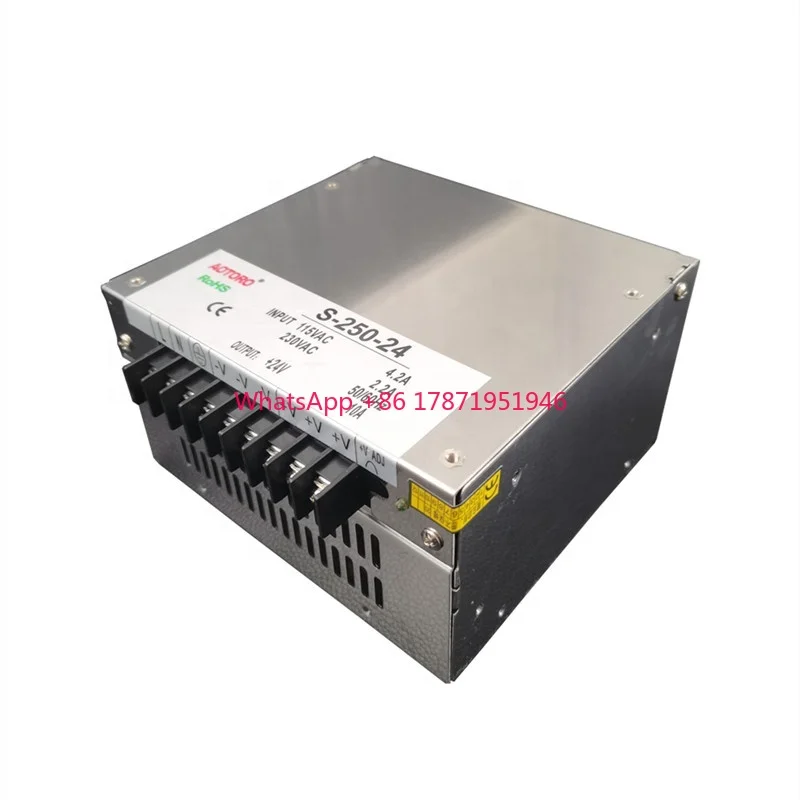 rack mount cctv power supply S-250-12 solar powered generator dc power supply new products on china market