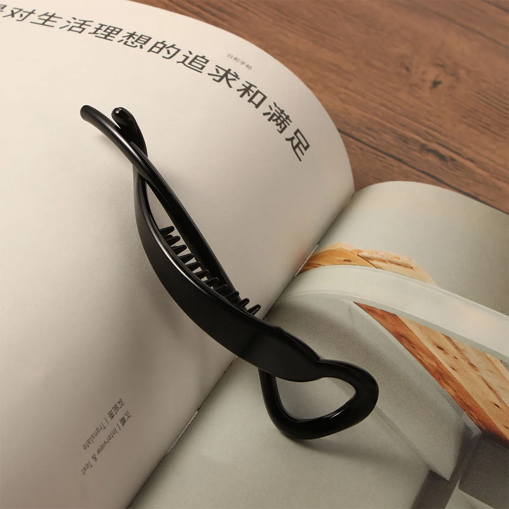 

Elegant Multicolor Twist Hair Clip Korean Female Hair Accessories Fashion Accessories Banana Clips Resin Hairpin Vertical Clip
