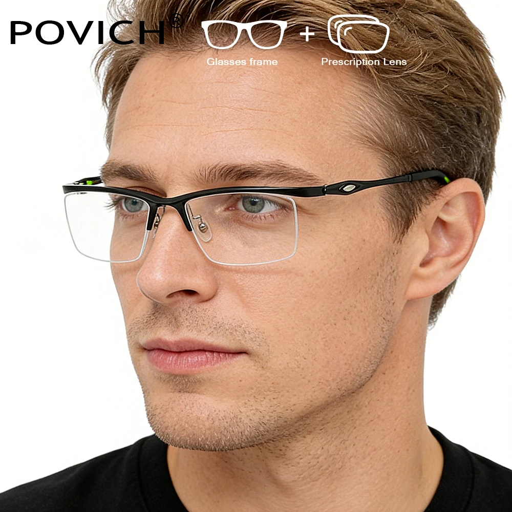 

NEW Men Sports Glasses Running Cycling Anti Reflective UV Lenses Myopia Prescription Optical Eyewear Men's Safety Glasses