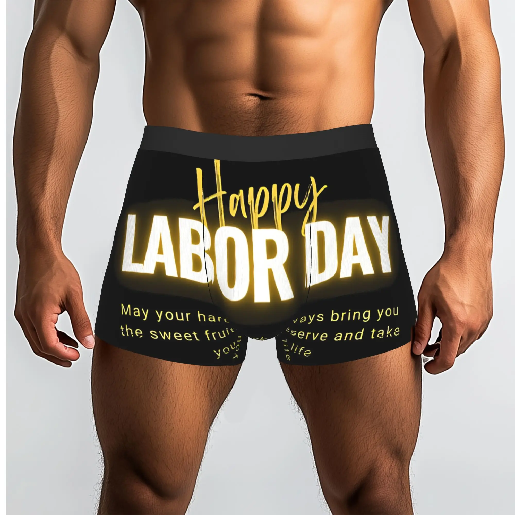 International Worker’s Day Labor Movement Underpants Homme Panties Man Underwear Ventilate Shorts Boxer Briefs
