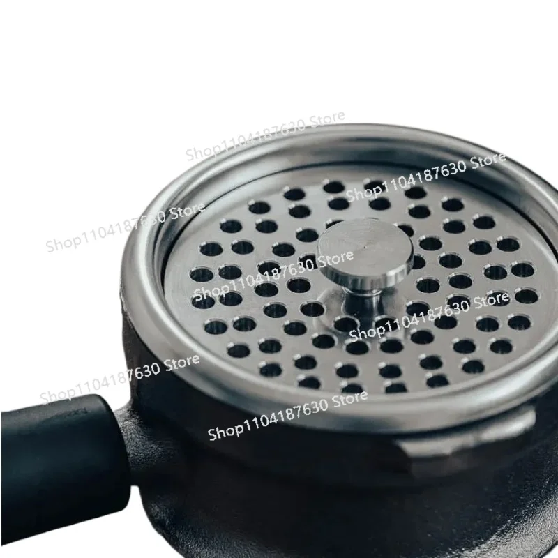 

9Barista Custom 53.5/53 Stainless Steel Double-layer Microporous Engraving Imitation Water Mesh