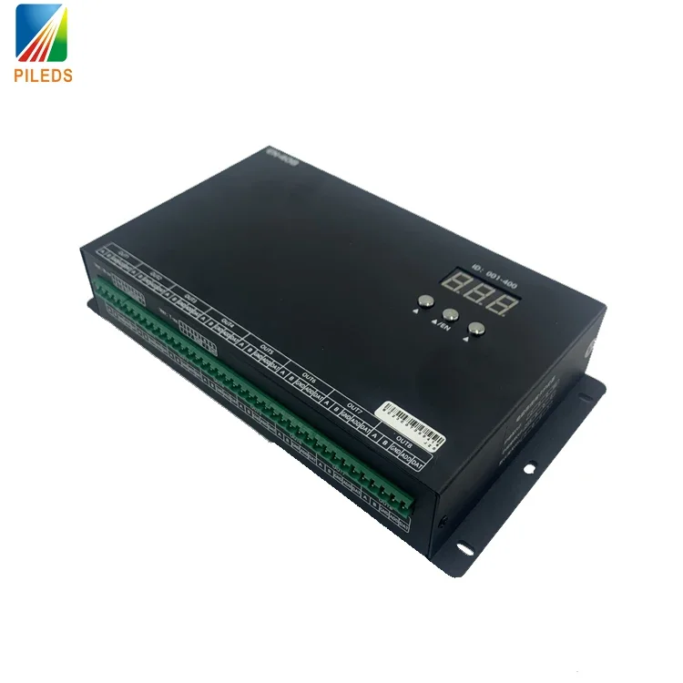 Controller illuminazione EN-408S SPI Dmx Controller led 1024 pixel a 8 canali