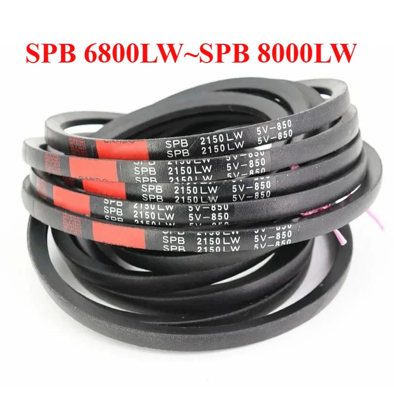 SPB6800 SPB7100 SPB7500 SPB7610 SPB7990 SPB8000LW Narrow V-belt Tools Motor Machine Powerlifting Conveyor Rollers Rubber V-belt