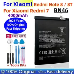 2026 Orginal Phone BN46 4000mAh Battery For Xiaomi Redmi Note 8 8T Note8 Note8T Redmi 7 Redmi7 Replacement Batteries Bateria