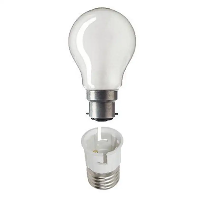 Convertitore Base presa lampadina da E27 a B22 vite Edison a tappo a baionetta Dropship