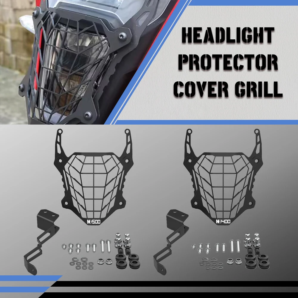 

2023-2025 For NX500 NX400 Motorcycle Headlight Guard Headlamp protection cover NX 500 NX 400 Motorcycle Accessories nx400 nx500