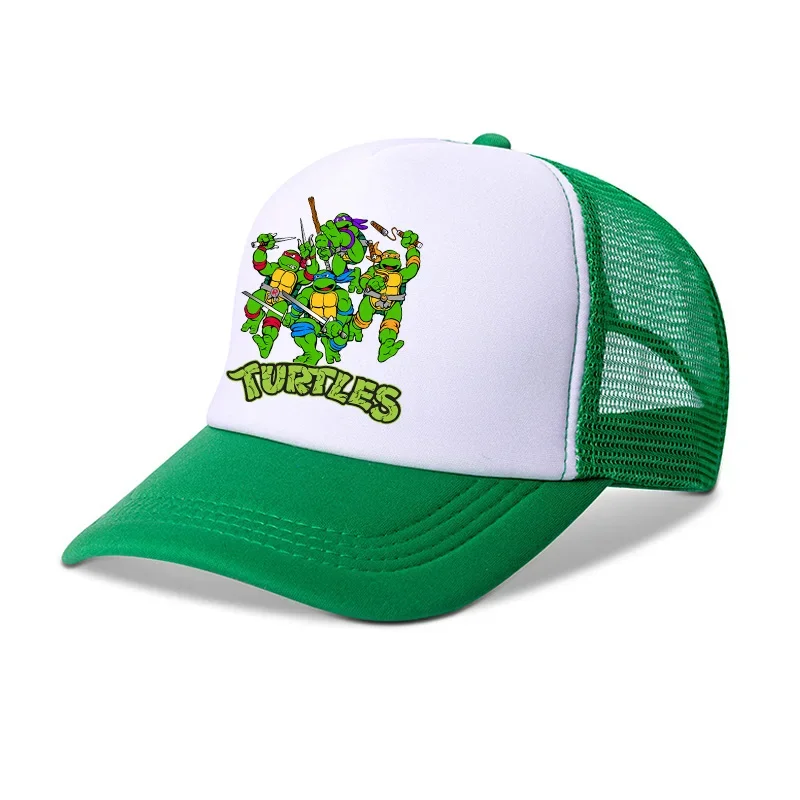 Teenage Mutant Ninja Turtles Baseball Cap Adjustable Summer Parent-child Sunhat Breathable Men Boy Outdoor Sport Peaked Hat Gift