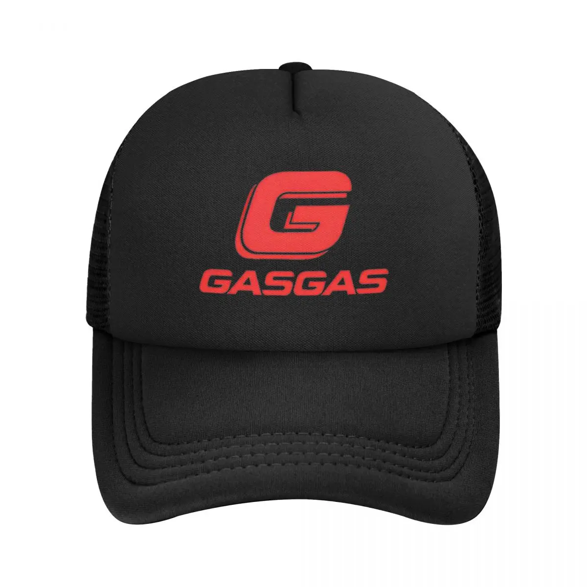 Road Gasgas Motorcycle Mesh Baseball Cap Men Women Sport Trucker Worker Cap Hat Adjustable Snapback Caps Dad Hat Summer