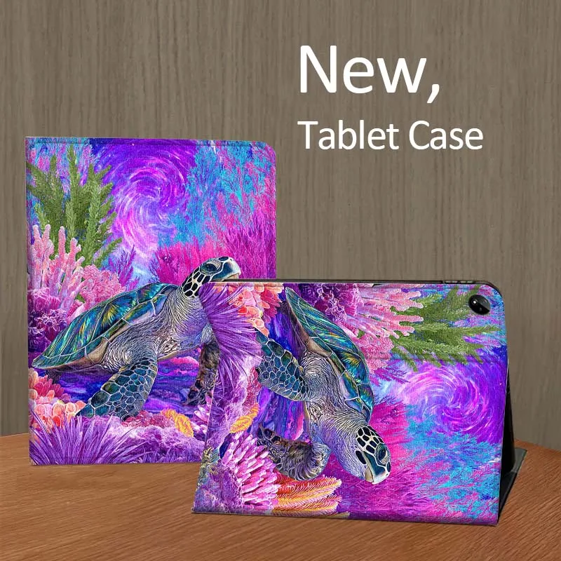 

Ocean Turtles Cute Tablet Case For Vivo IQOO Pad Air Pad3 IQOO Pad5 Pad2 Pad3 SE Pro 11.5 12.1 12.3 13 Inch