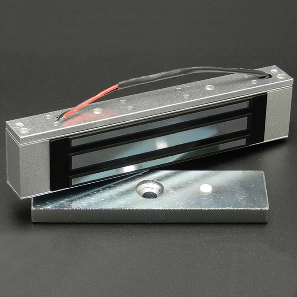 

Magnetic Electromagnetic Lock Single Door Flush Mount 180kg/350lbs Holding Force for Household Safety Accessories
