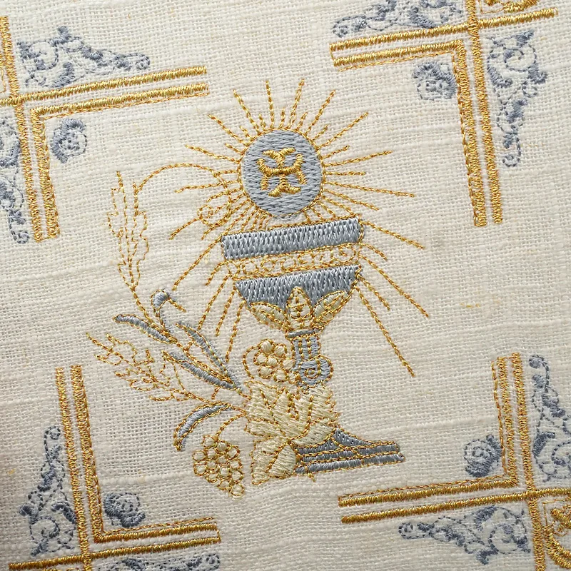 Altar Supplies Church Altar Embroidered  Pall Corporal Purificator Hand Towel Catholic Church Communion Supplies