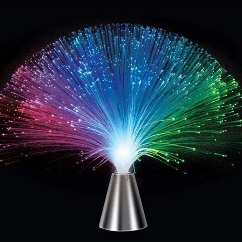 2026 LED Fiber Optic Starry Sky Lamp Auto Color Changing Night Light Christmas Wedding Holiday Decor