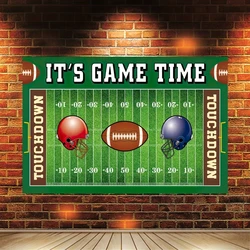 1pc American Football Party Backdrop - Perfect for Sports Event Photography and Birthday Party Decoration