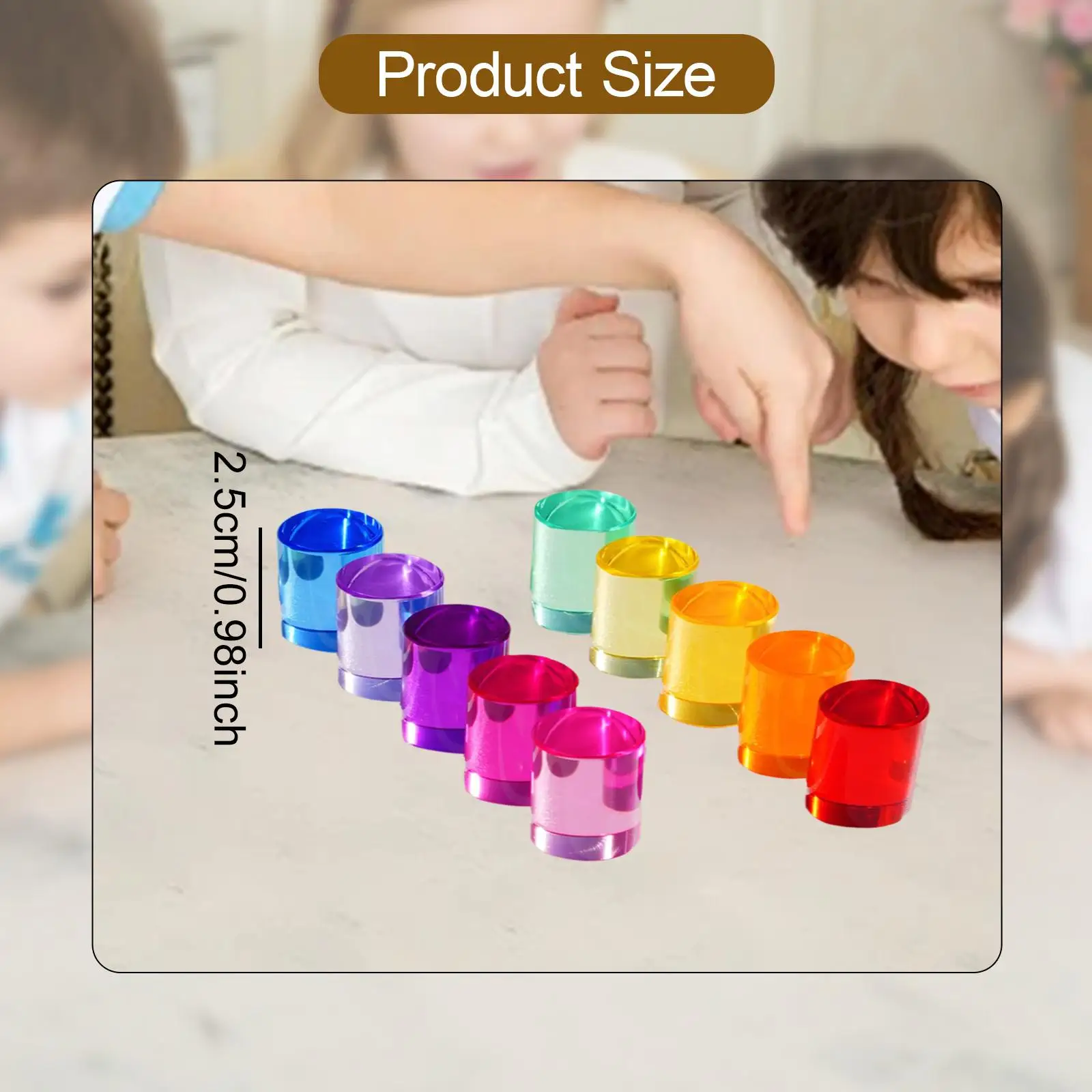 Ensemble de blocs de construction arc-en-ciel, jouets éducatifs pour enfants, reconnaissance des couleurs, entraînement