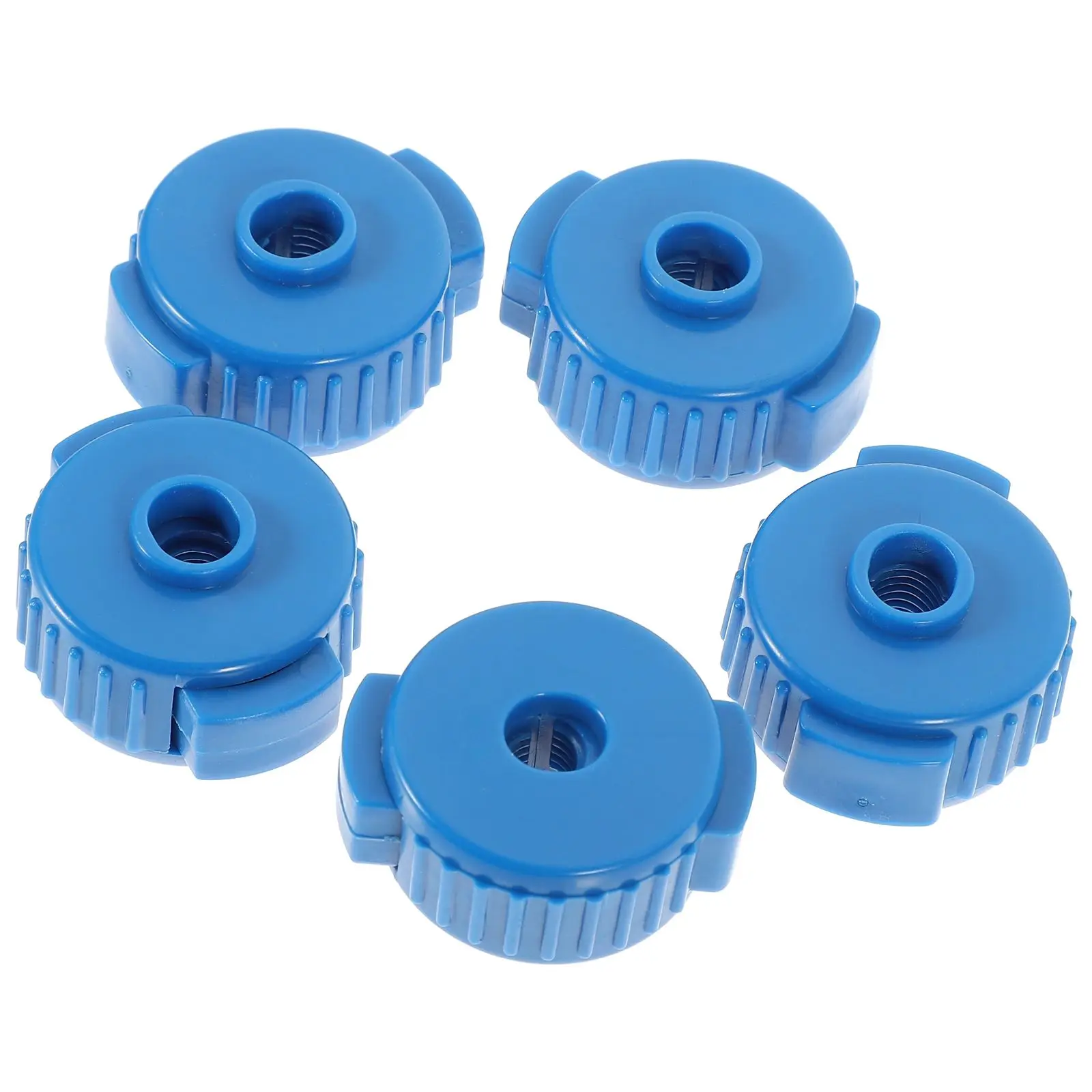 

5 Pcs Quick Release Cymbal Nuts Hat Cymbals Drum Accessories Wing for Blue Screw
