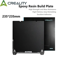 Placa de construcción de resina epoxi Creality 235x235mm para plataforma de impresión Flexible para Ender-3 V3/Ender-3 V3 SE/Ender-3 V3 KE