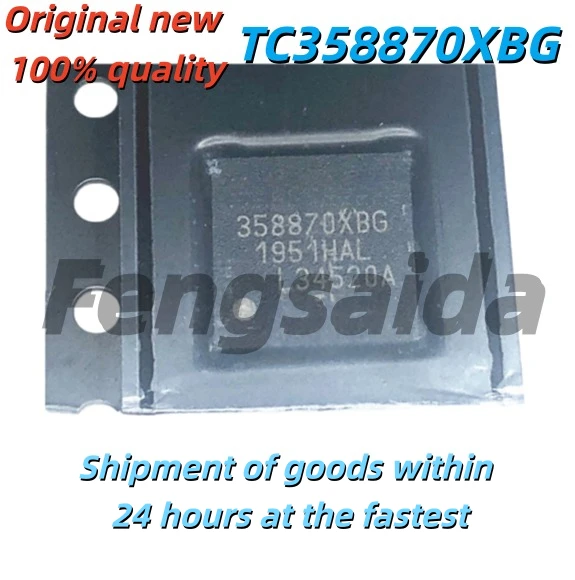 5PCS Brand new original TC358870XBG TC358870 4K high-definition display chip IC surface mount BGA-80