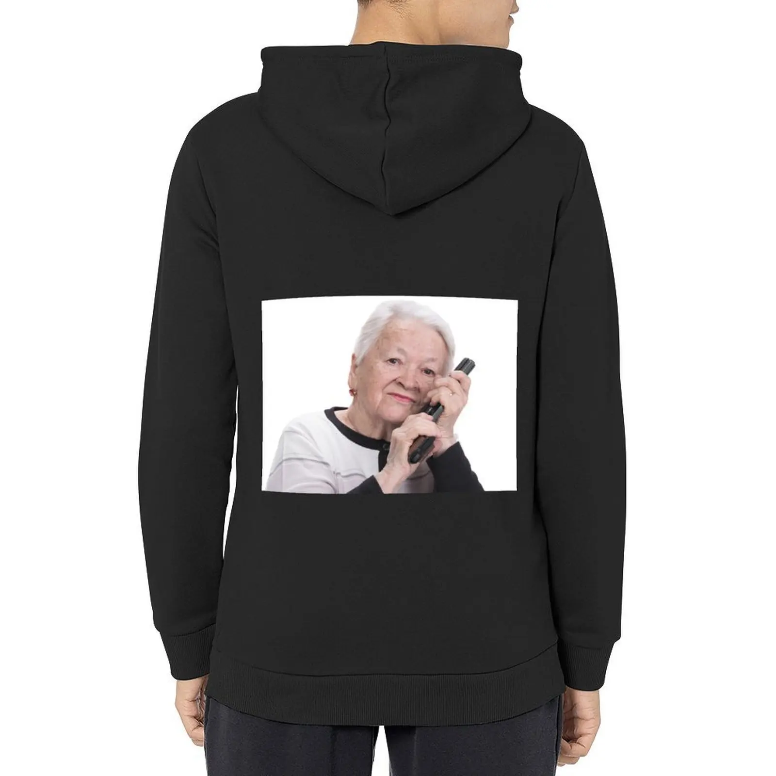 

Old Lady With A Gun Hoodie graphic t shirts men mens designer clothes winter clothes men's winter sweater autumn hoodie