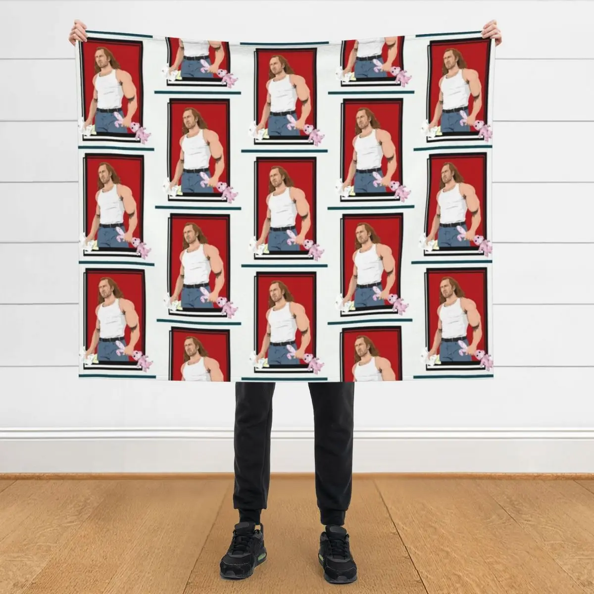 

Nic Cage CON AIR Put the bunny back in the box Throw Blanket Thermal Weighted For Decorative Sofa Vintage Blankets