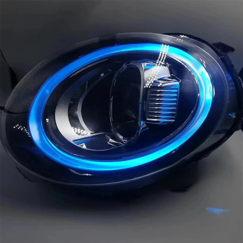 For MINI Cooper F54 F55 F56 F57 LED Headlight Daytime Running Light Refit Yellow Blue Red Angel Eyes DRL Superbright Daylight