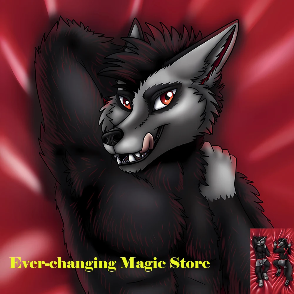 

Orc Wolf Dakimakura обнимающая подушка для тела