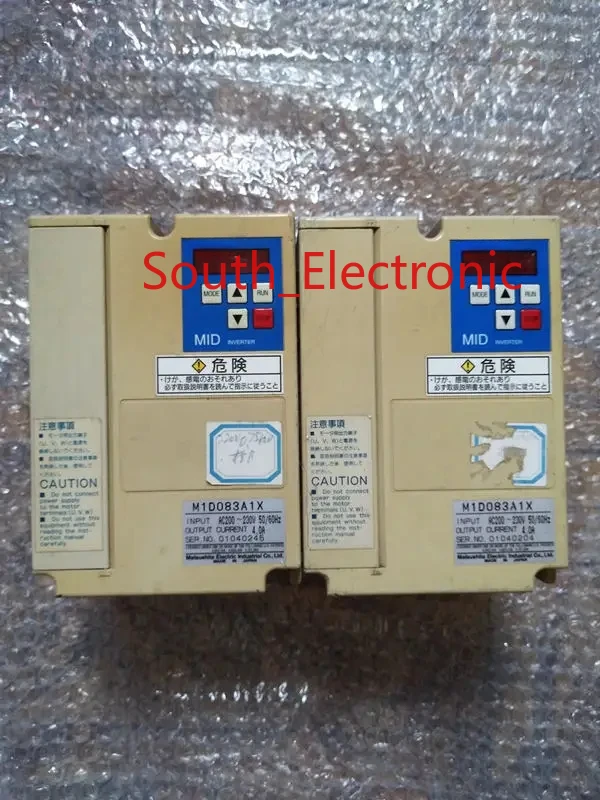 M1D083A1X   220V 0.75KW     inverter   , In good working condition, free shipping   a