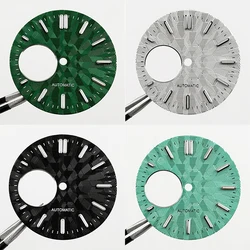 NH38 29MM/31MM Sterile Black Silver Blue Green Watch Dial For NH38 NH38A 4R38 Movement Watch Faces Replacement Parts