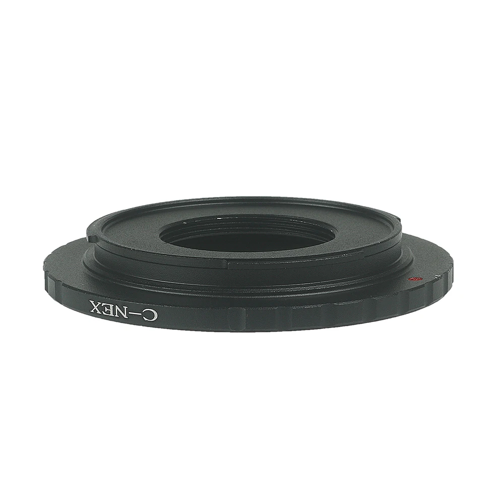 EYSDON Lens Mount Adapter C to NEX Converter Compatible with C-Mount CCTV/Cine Lenses on Sony E-Mount Cameras