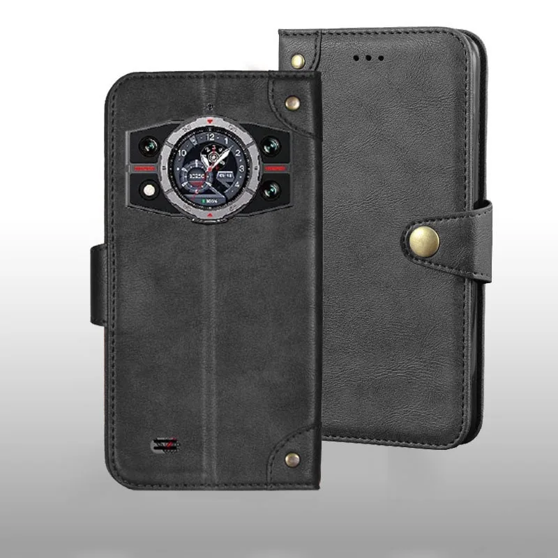 

Чехол для Cubot Kingkong 11, кожаный чехол с металлической пряжкой в стиле ретро, чехол для Cubot Kingkong 11, Fundas