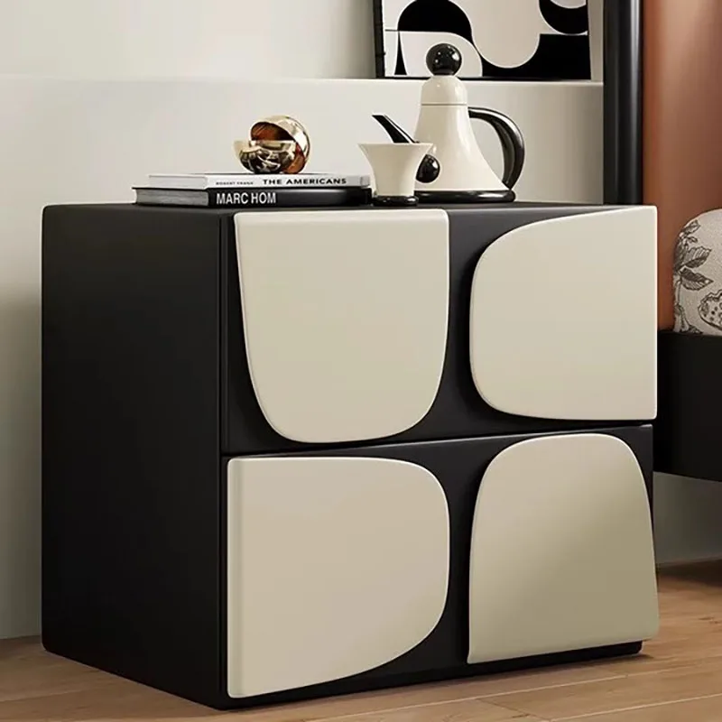 

Wabi Sabi Luxury Nightstands With Hidden Storage Beauty Trendy Nightstands Unique Design Mesita De Noche Dormitorio Furniture
