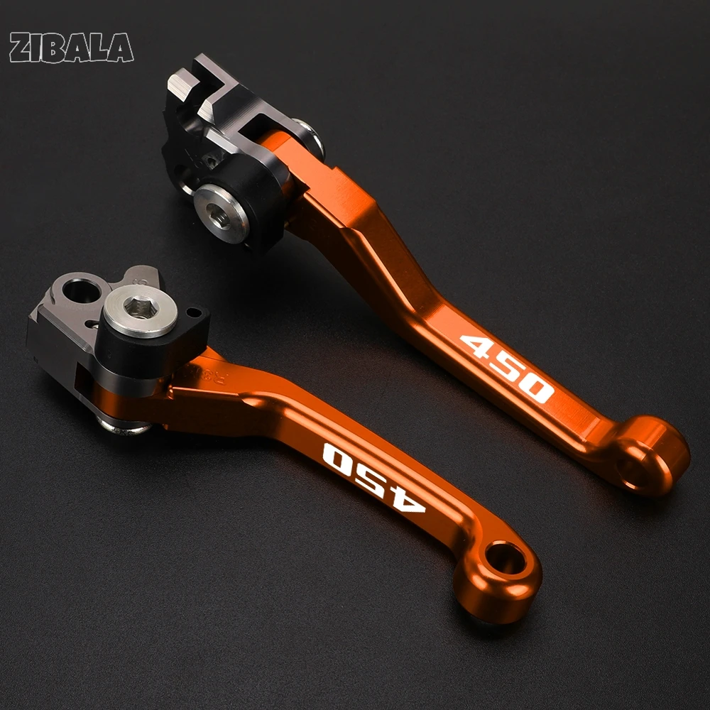 

450EXC Motocross Foldable Pivot Dirt Bike Brake Clutch Levers Handle Lever Motorbike Brakes FOR 450EXC 450 EXC 2004 2005 2006