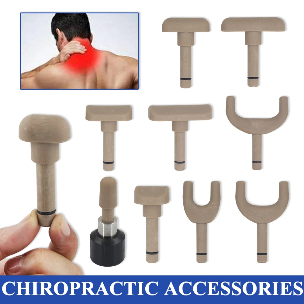 

2025 Newest Pneumatic Accessories Chiropractic Therapy Machine Replacement Probe Chiropractic Handle Working Head Massager Tool