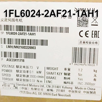 

1FL6024-2AF21-1AH1 Servo Motor 1FL6 024-2AF21-1AH1 Unit