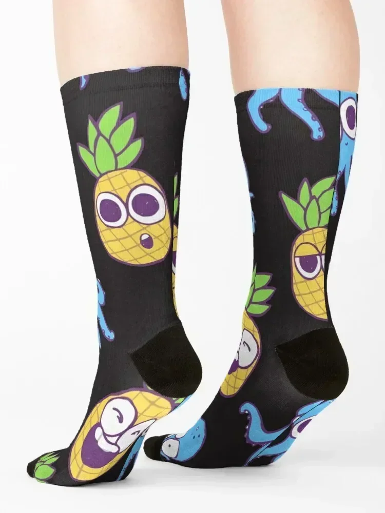 Pineapple Octopus Socks Christmas heated anime designer brand Girl'S Socks Men's