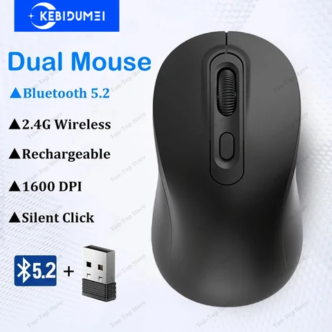 Souris ordinateur,Souris optique sans fil 1600 DPI,2.4 ghz,avec