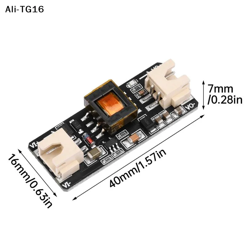 DC-DC 5V To 36V -12V 5W DC Isolated Power Module With Two XH2.54 Terminal Wires Wide Voltage Input Buck Converter Module