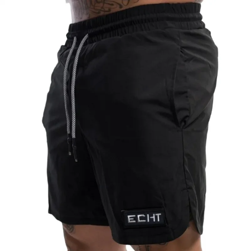 Men Hot Shorts Light Weight Thin Short Pants Running Squat Fitness Shorts Men GYM Wear Quick-drying Drawstring Shorts