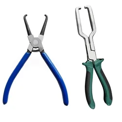 Professional Gasoline Pipe Joint Pliers Filter Caliper Oil Tubing Connector Disassembly Tools Quick Removal Pliers Clamp Repair