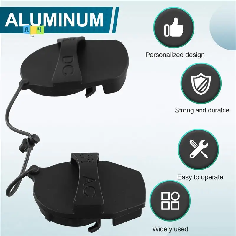 A04E-غطاء منفذ شحن السيارة غطاء غطاء مقبس الشحن الداخلي لسيارة VW ID4 ID.4 Crozz ID3 ID6 #1