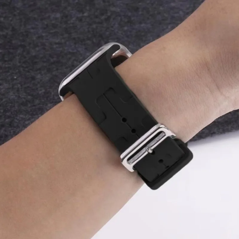 حزام سيليكون لسامسونج غالاكسي فيت 3 ، سوار ساعة رياضي ناعم ، إكسسوارات سوار بديلة ، كوريا