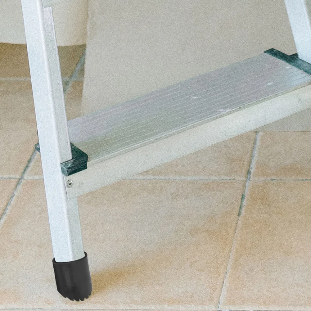 

2 Pcs Anti Slip Ladder Feet Pads Durable Rubber Covers for Furniture Feet Carpet Bumpers Leg Mats Stabilizer Accessories