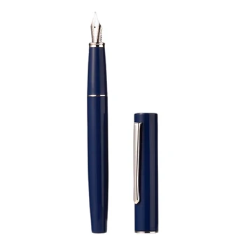 Nouveau Hongdian C2 mystère Explorer classique stylo plume en métal EF/F poli plaine plume école fournitures de bureau étudiant stylo d'écriture