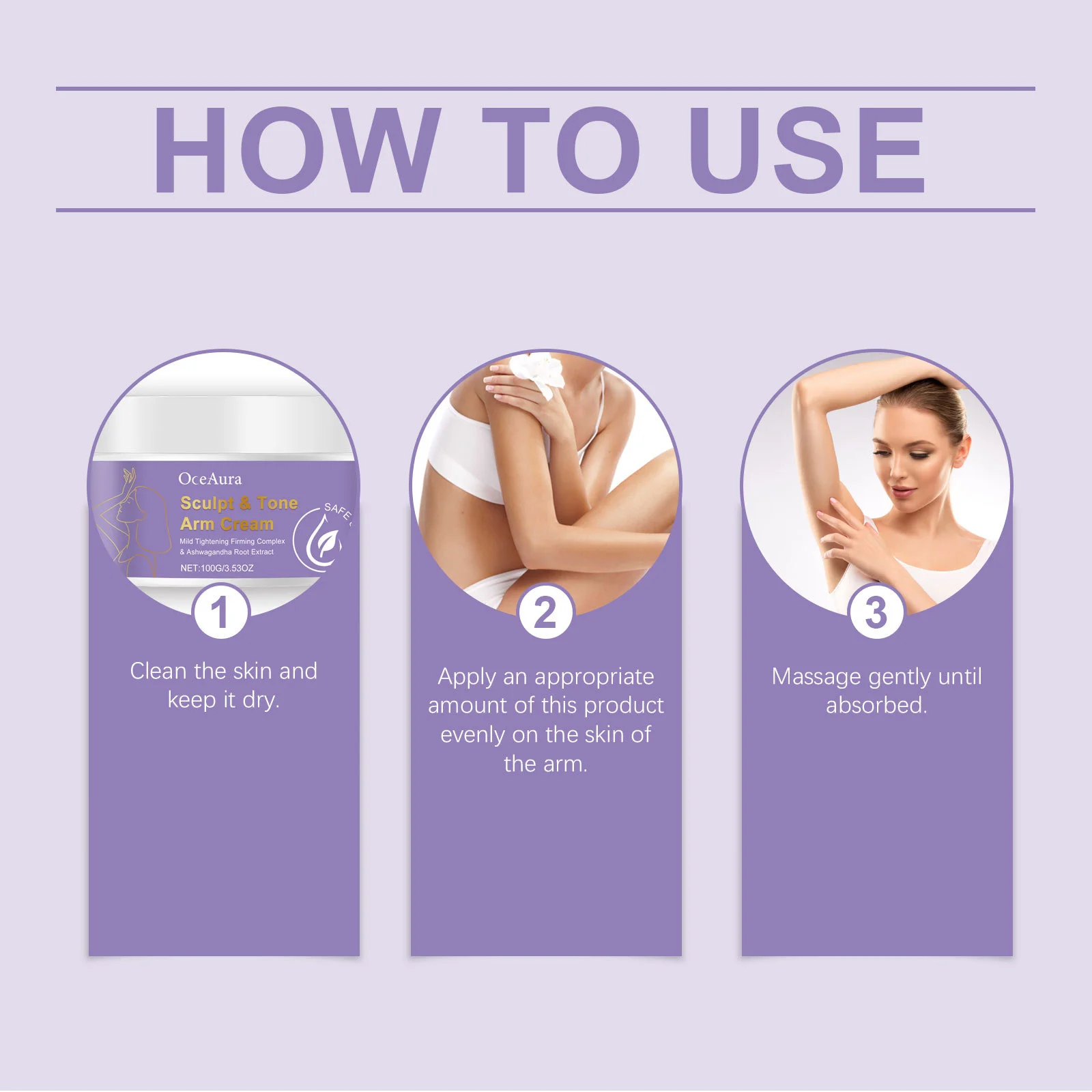 كريم شد الذراع تحسين ترهل الذراع تشديد رفع مغذي ترطيب تنعيم اشراق تشكيل الذراع كريم تدليك #6