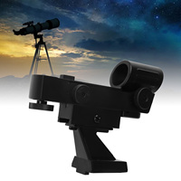 Brightness Finder Scope Red Dot Finder Telescope Star Finder Scope Brightness Finder Scope Black for Astronomy Observation