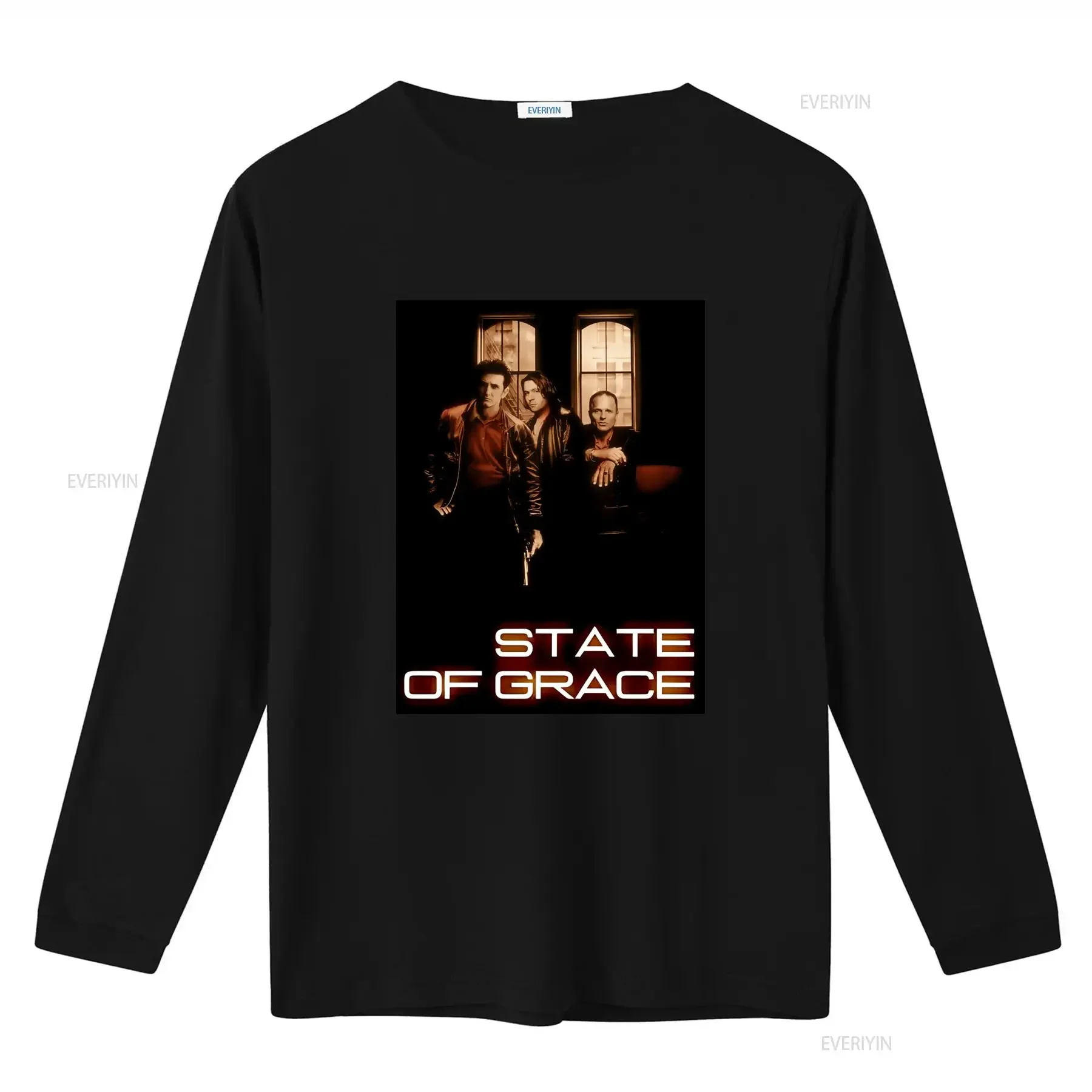 State Of Grace Retro Cool Movie T Shirt Stylish Design for Film Lovers vintage Washed graphic Top For Everyday Wear Comfortable