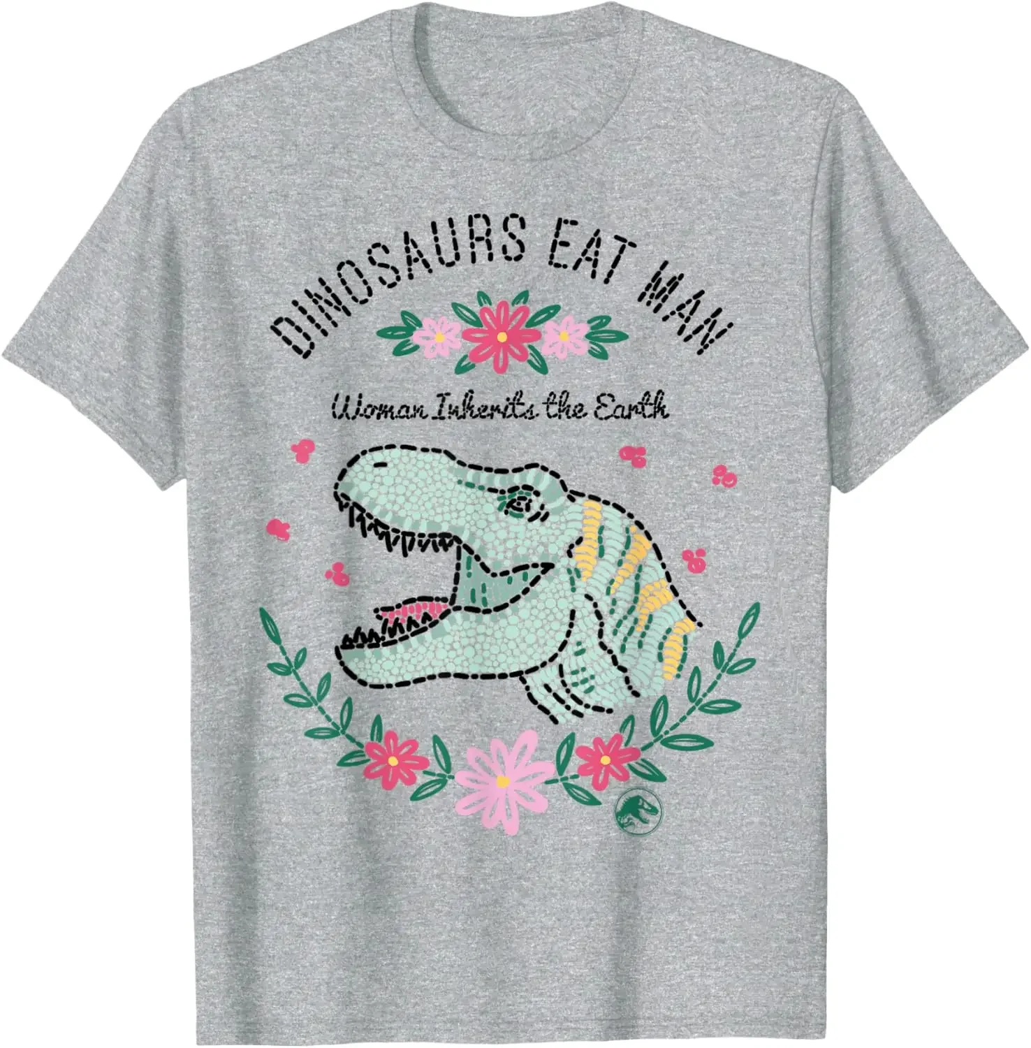 

Jurassic Park Dinos Eat Man Women Inherit The Earth T-Shirt